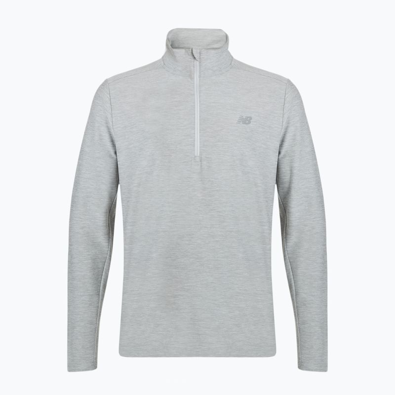Vyriškas bėgimo džemperis New Balance Space Dye 1/4 Zip grey 6