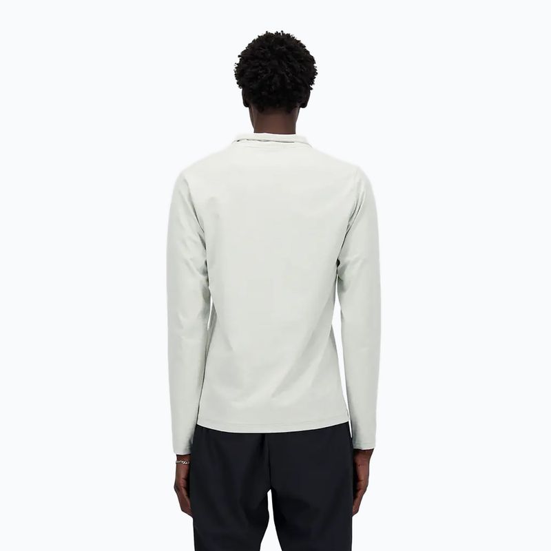 Vyriškas bėgimo džemperis New Balance Space Dye 1/4 Zip grey 3