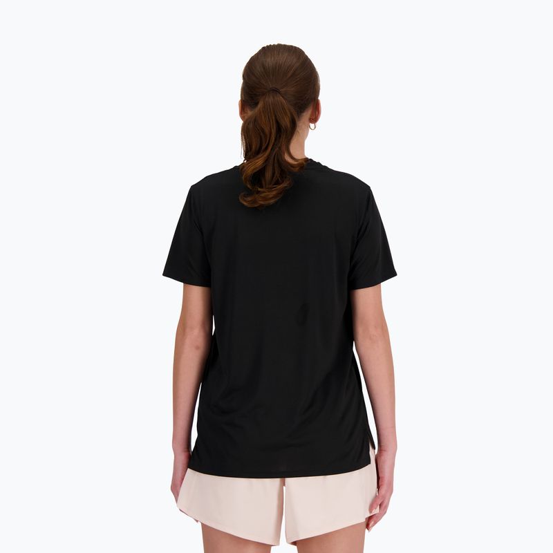 Moteriški bėgimo marškinėliai New Balance Essentials SS black 2