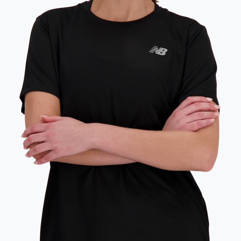 Moteriški bėgimo marškinėliai New Balance Essentials SS black 4