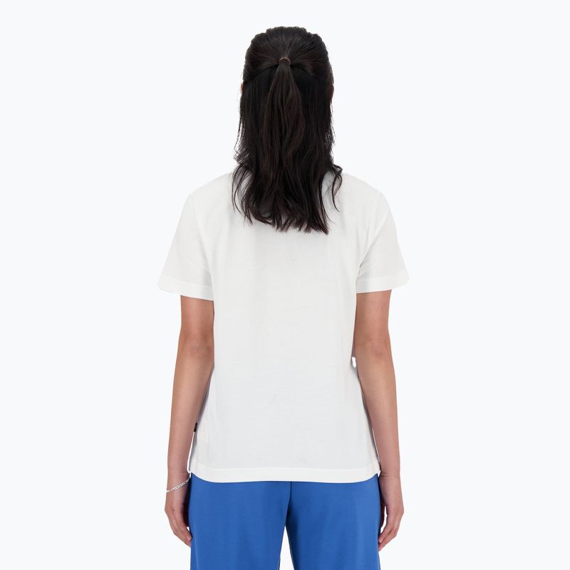 Moteriški marškinėliai New Balance Script Tee white 3
