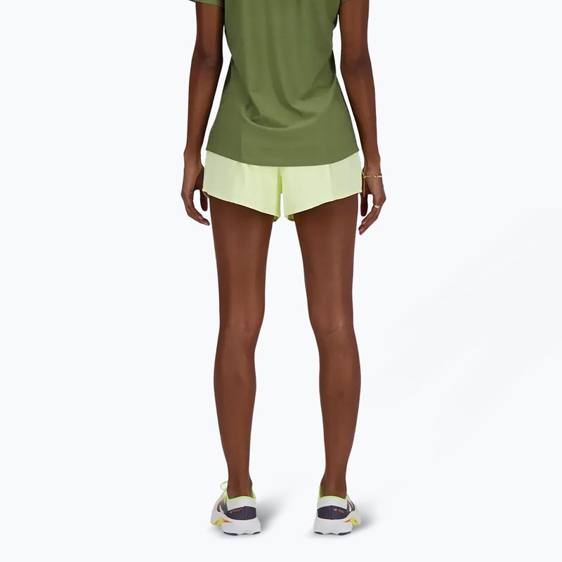 Moteriški bėgimo šortai New Balance RC Seamless 3 Inch lime light 2
