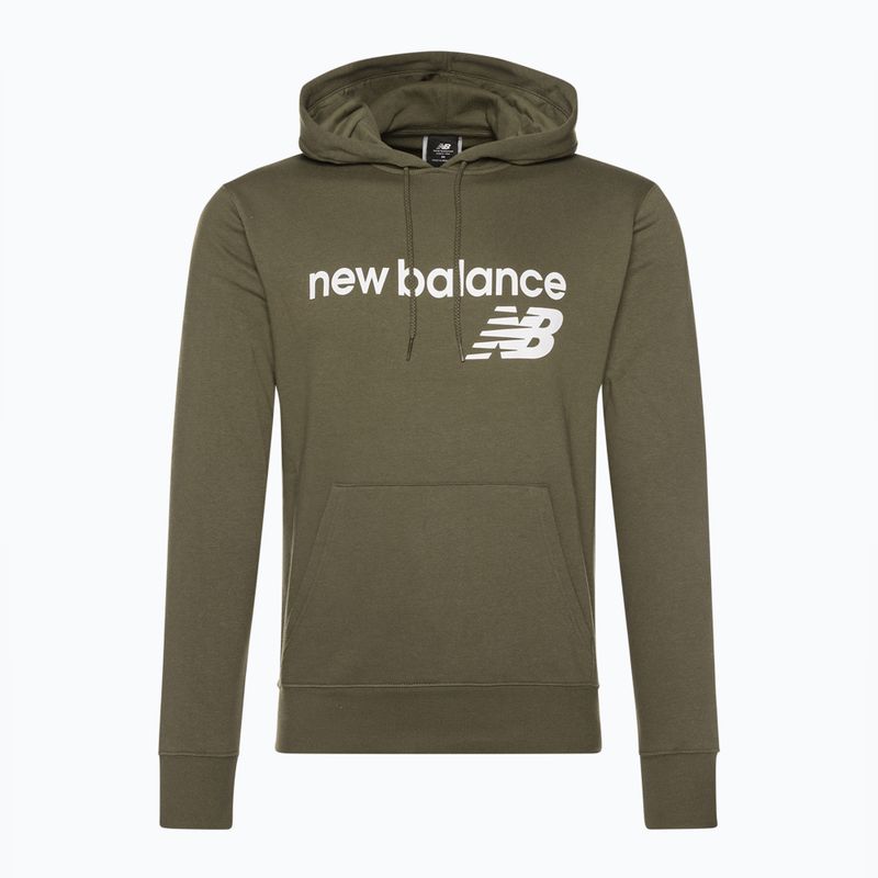 Vyriškas džemperis New Balance Core Fleece Hoodie dark moss 5