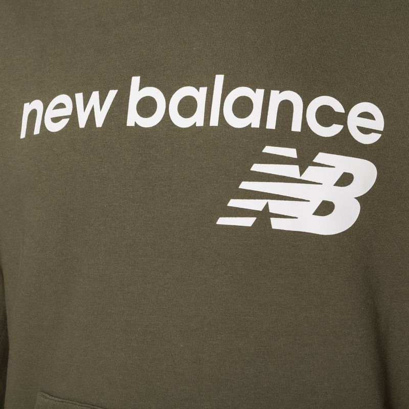 Vyriškas džemperis New Balance Core Fleece Hoodie dark moss 7