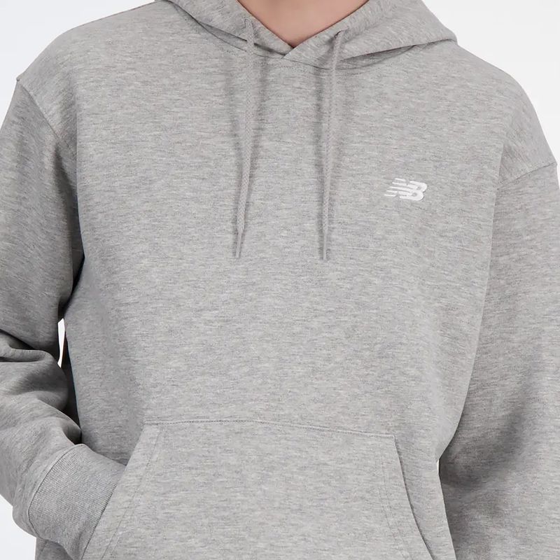 Vyriškas džemperis New Balance Small Logo French Terry Hoodie athletic grey 4