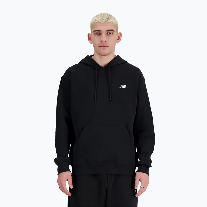 Vyriškas džemperis New Balance Small Logo French Terry Hoodie black