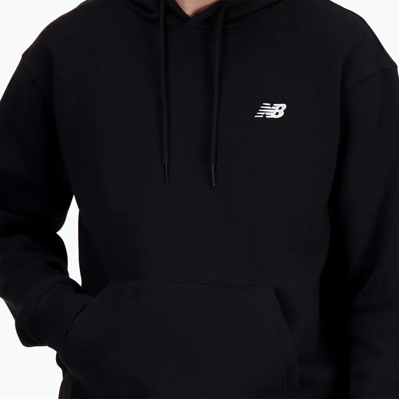 Vyriškas džemperis New Balance Small Logo French Terry Hoodie black 4