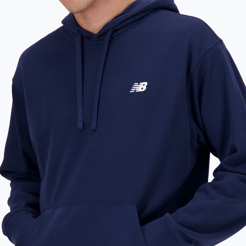 Vyriškas džemperis New Balance Small Logo French Terry Hoodie nb navy 4