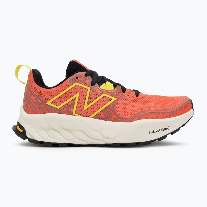 Moteriški bėgimo bateliai New Balance Fresh Foam X Hierro v8 orange/white/yellow 2