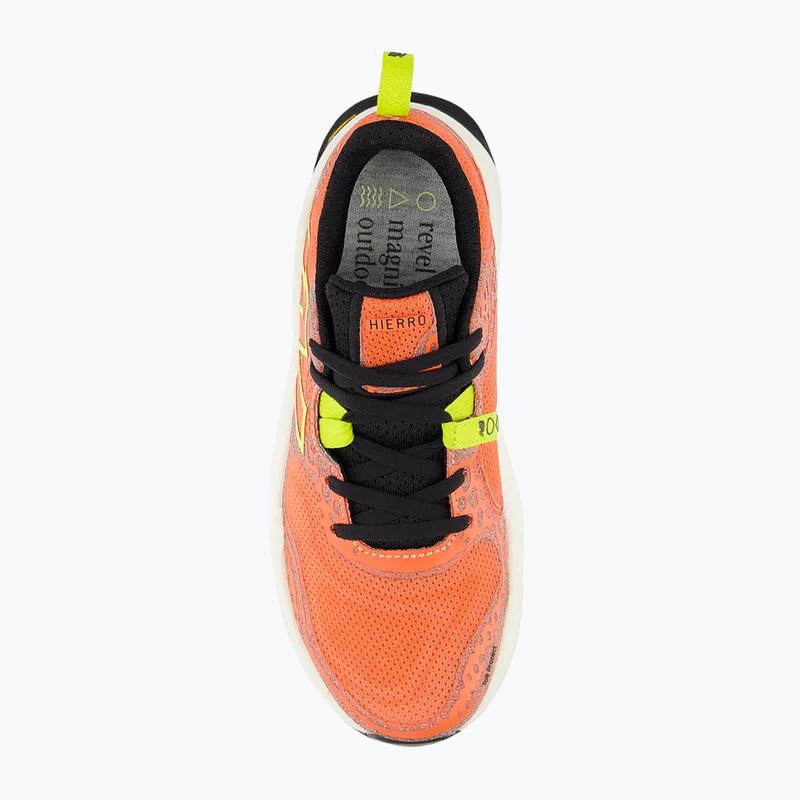 Moteriški bėgimo batai New Balance Fresh Foam X Hierro v8 orange/white/yellow 5