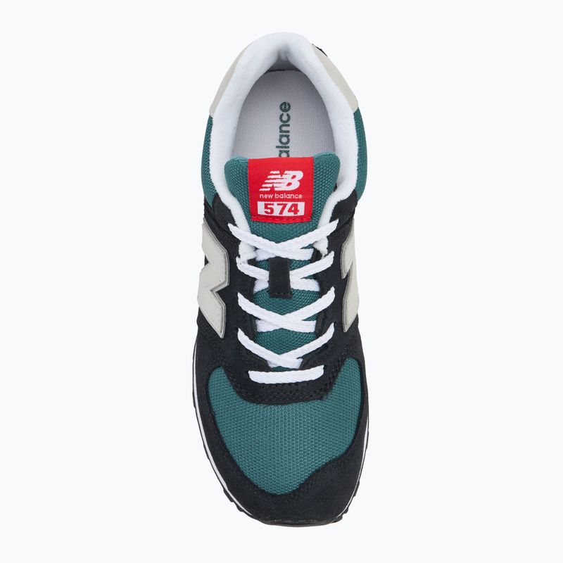 Batai New Balance Classic 574's V1 brighton black/green/white 5