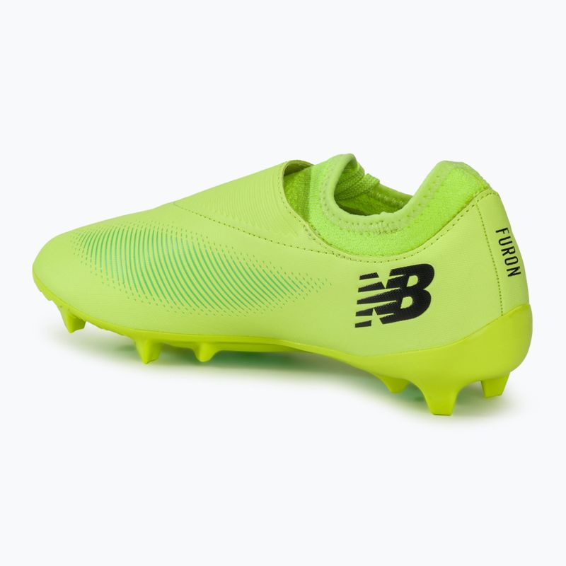 Vyriški futbolo batai New Balance Furon Dispatch FG V7+ bleached lime glo 3