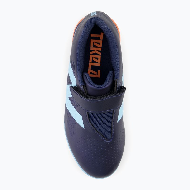 Vaikiški futbolo bateliai New Balance Tekela Magique JNR Hook & Loop TF V4+ nb navy 4