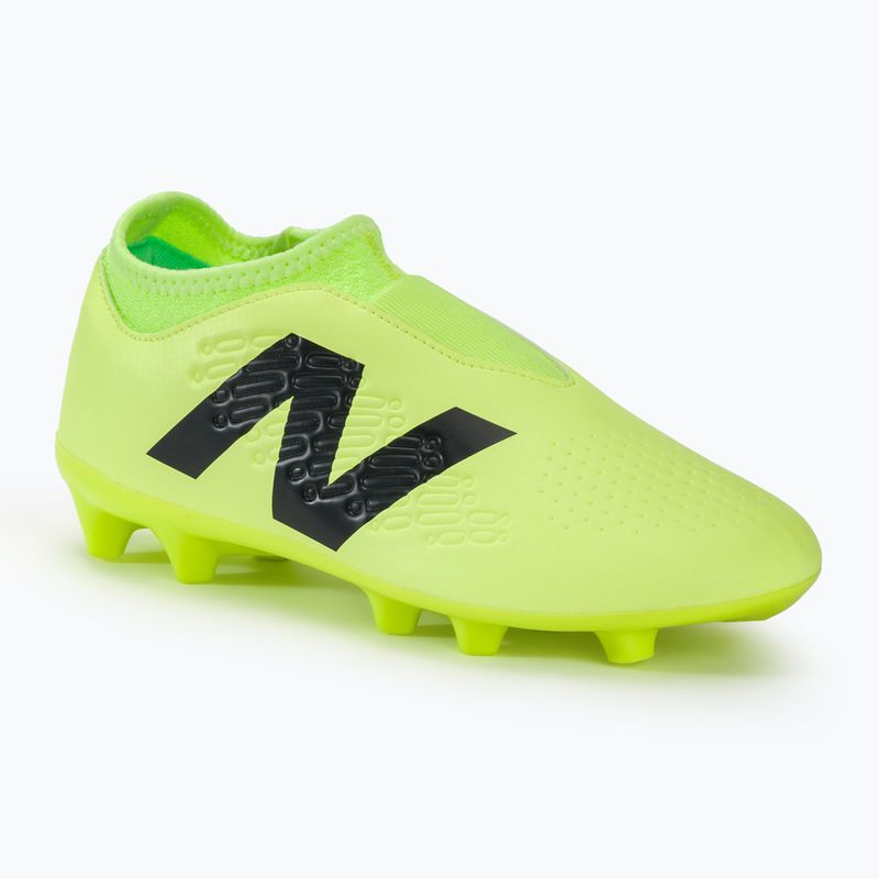 Vaikiški futbolo batai New Balance Tekela Magique JNR FG V4+ bleached lime glo