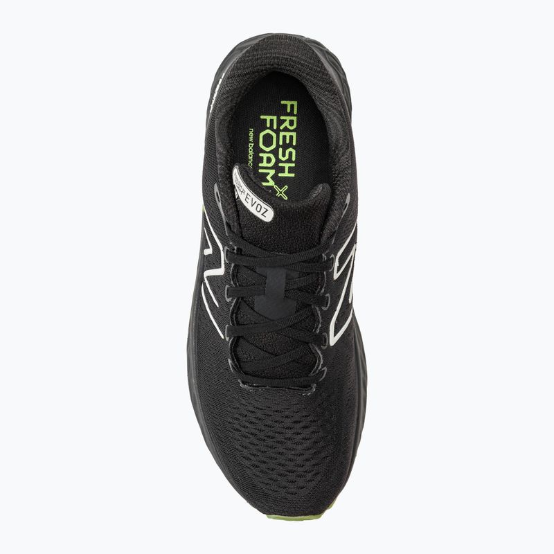 Vyriški bėgimo bateliai New Balance Fresh Foam X Evoz v3 black 5