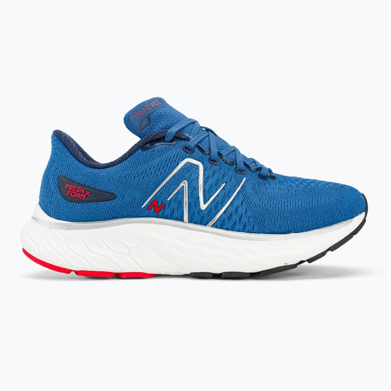 Vyriški bėgimo bateliai New Balance Fresh Foam X Evoz v3 blue agate 2