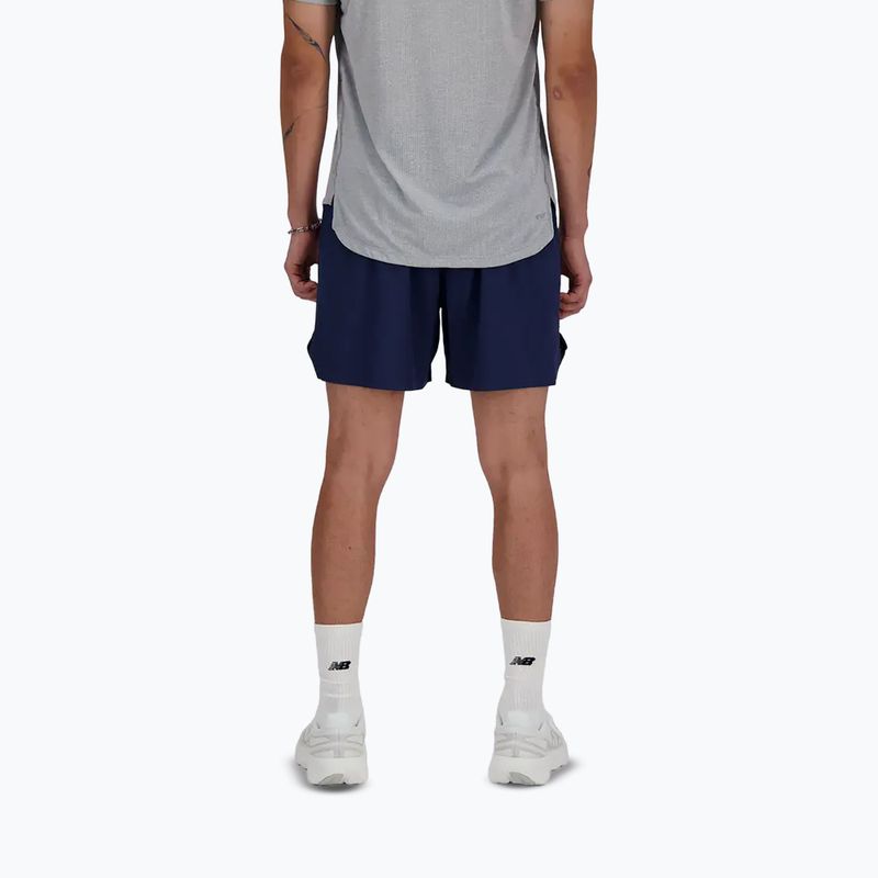 Vyriški bėgimo šortai New Balance RC Seamless 7" navy 3