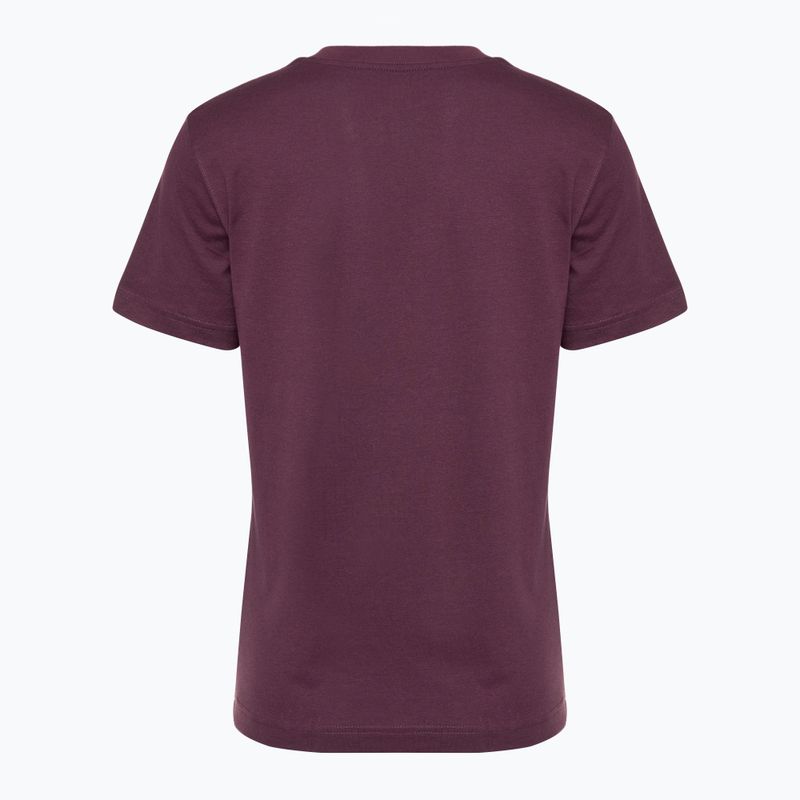 Moteriški marškinėliai New Balance Essentials Jersey plum brown 2