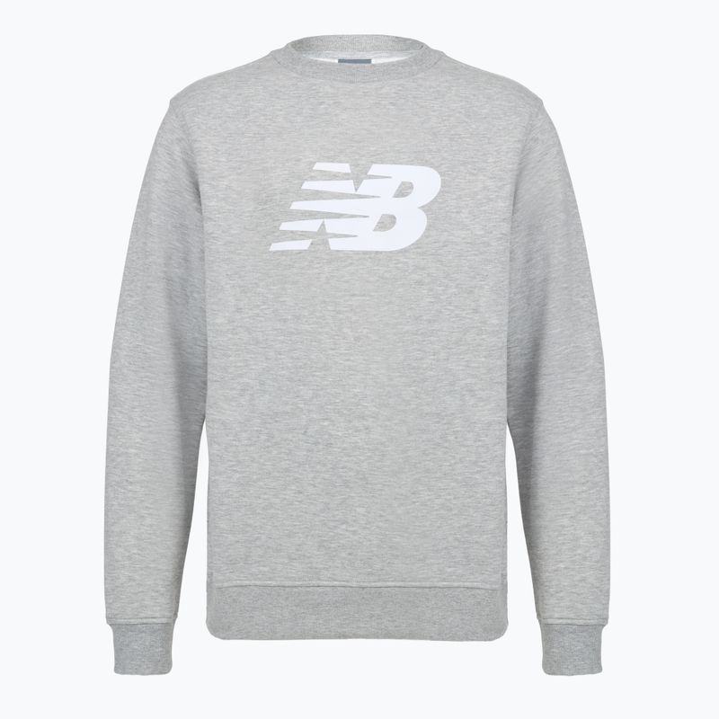 Vyriškas džemperis New Balance Sport Core Brushed Crew reflection/white/light arctic grey