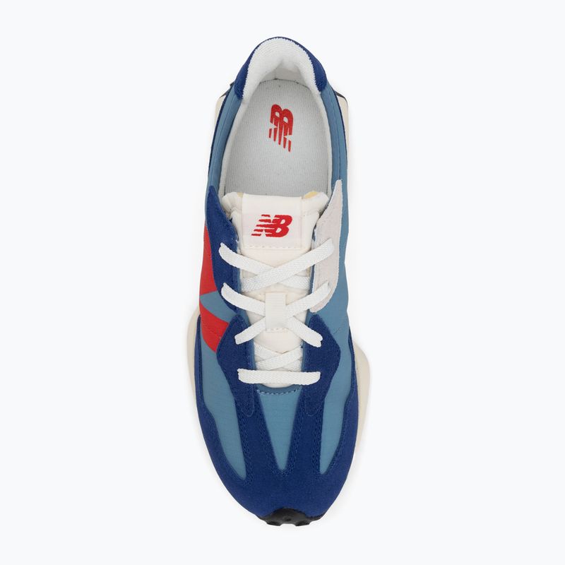 New Balance 327's V1 inkwell/true red batai 5