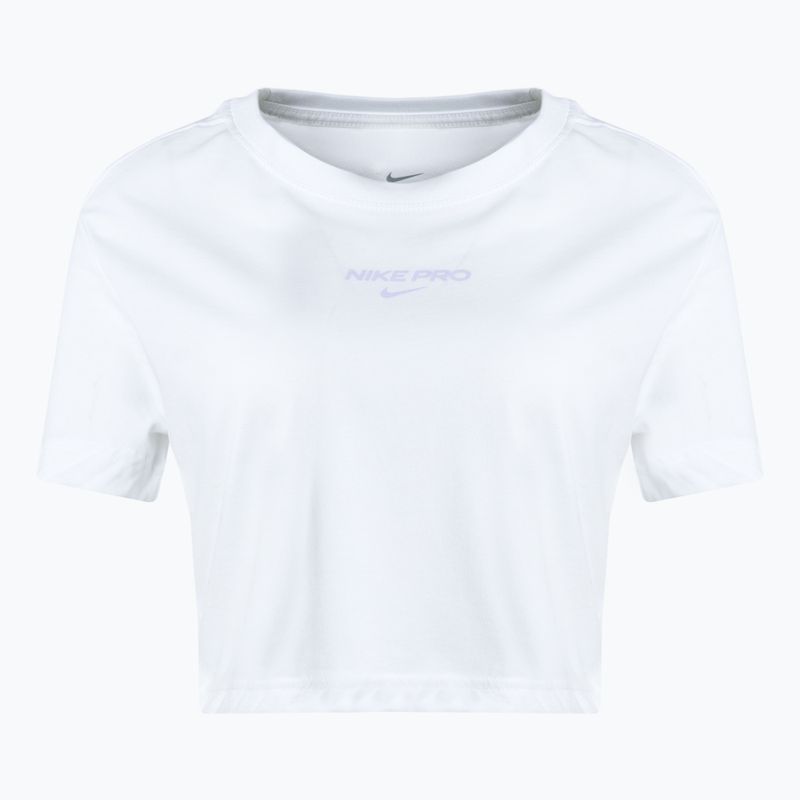 Moteriški treniruočių marškinėliai Nike Dri-Fit Pro white