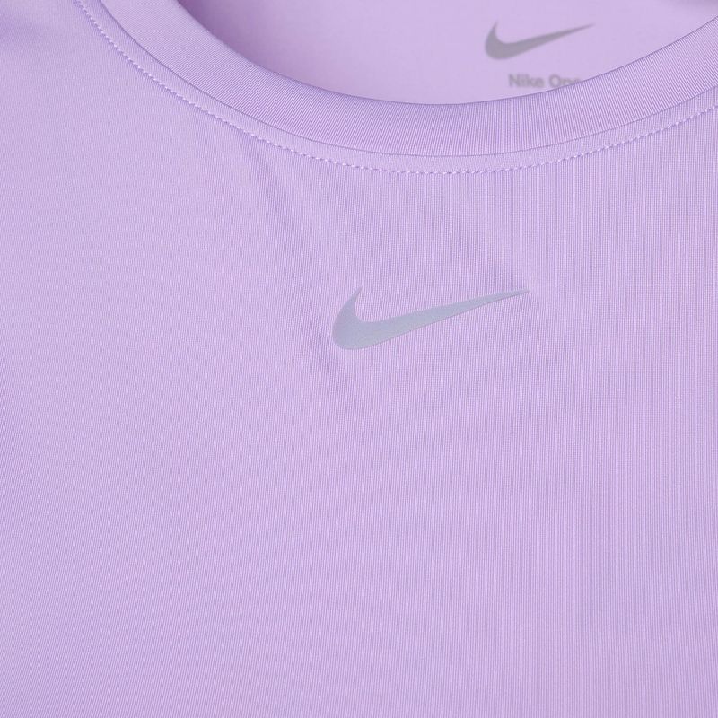 Moteriškas treniruočių tank topas Nike One Classic Dri-Fit lilac bloom/black 3