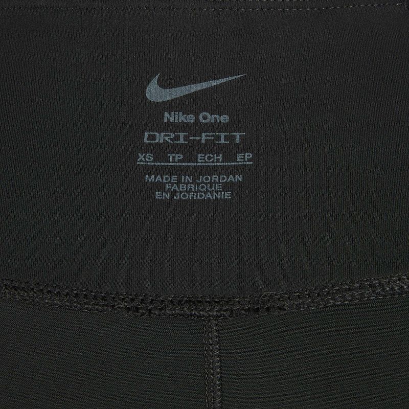 Moteriški šortai Nike One High-Waisted 5" Biker black 4