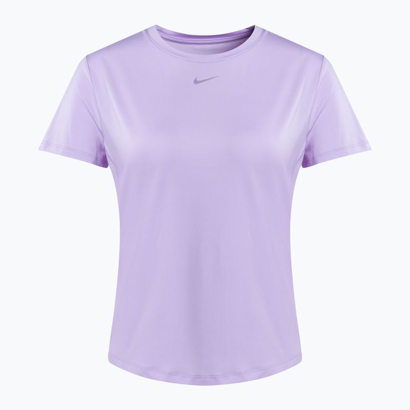 Moteriški marškinėliai Nike One Classic Dri-Fit lilac bloom/black