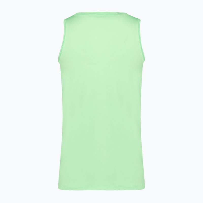 Moteriškas bėgimo tank topas Nike One Graphic Tank vapor green/bicoastal 2