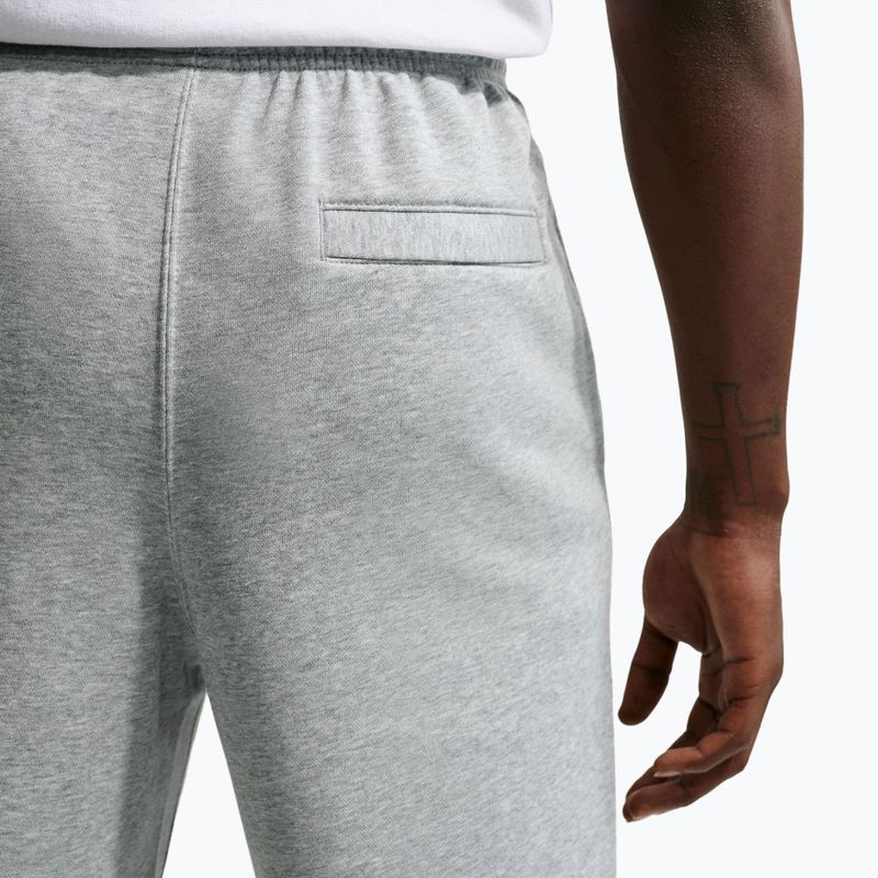 Vyriškos kelnės Nike Club French Terry Joggers dark grey heather/light smoke grey/white 6
