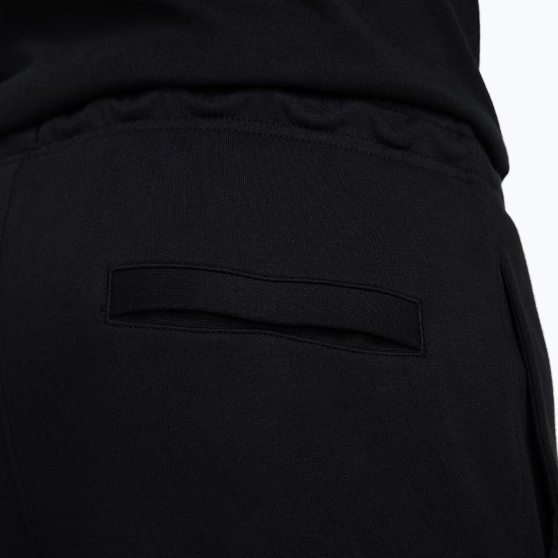 Vyriškos kelnės Nike Club French Terry Joggers black/black/white 5