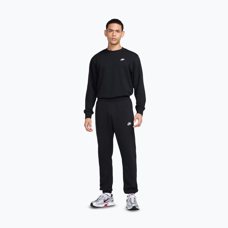 Vyriškas džemperis Nike Club French Terry Crew black/white 2