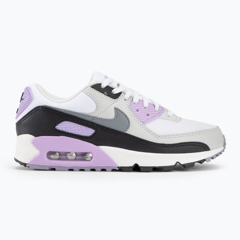 Moteriški batai Nike Air Max 90 white/lilac/photon dust/cool grey 2