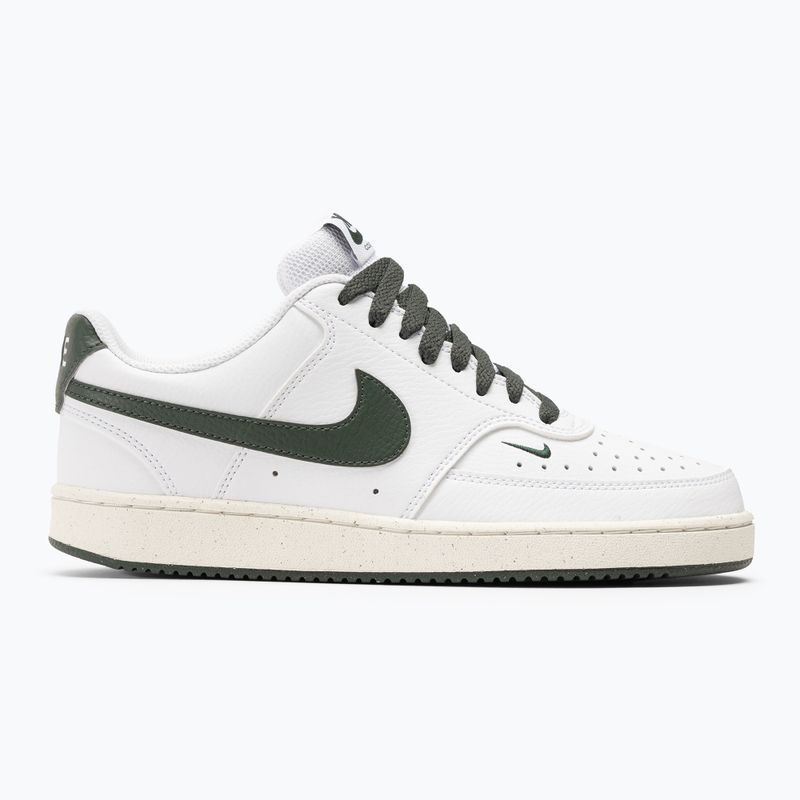 Moteriški batai Nike Court Vision Low Next Nature white / stadium green / sail / vintage green 3