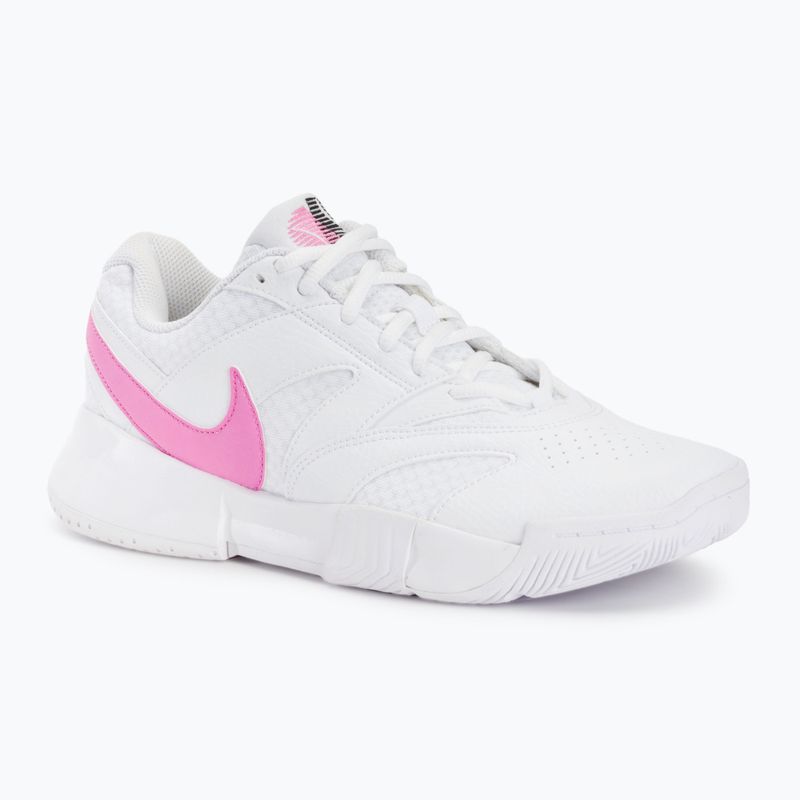 Moteriški teniso bateliai Nike Court Lite 4 white/black/playful pink