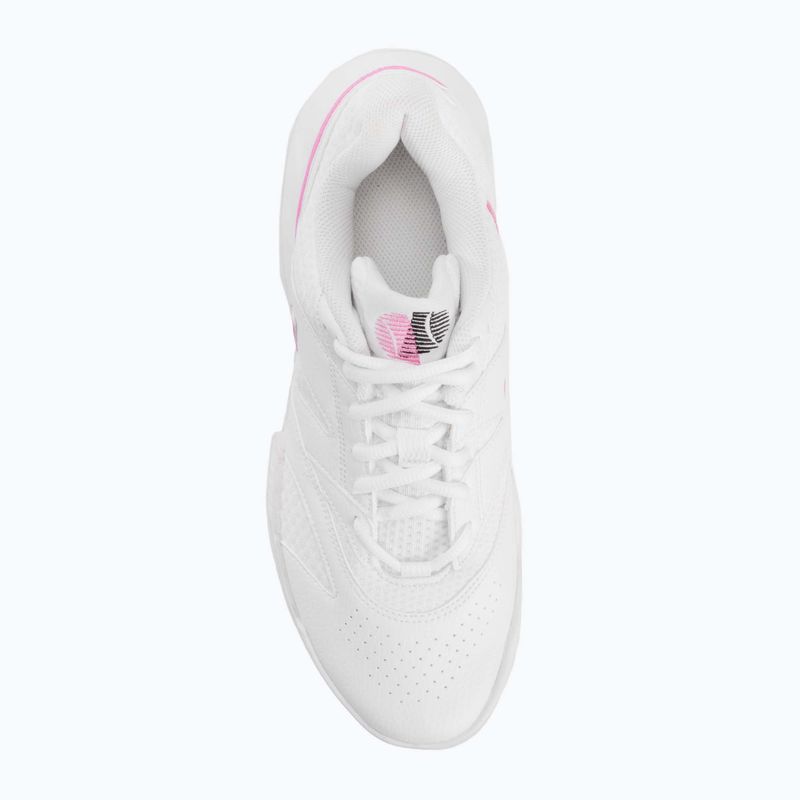 Moteriški teniso bateliai Nike Court Lite 4 white/black/playful pink 5