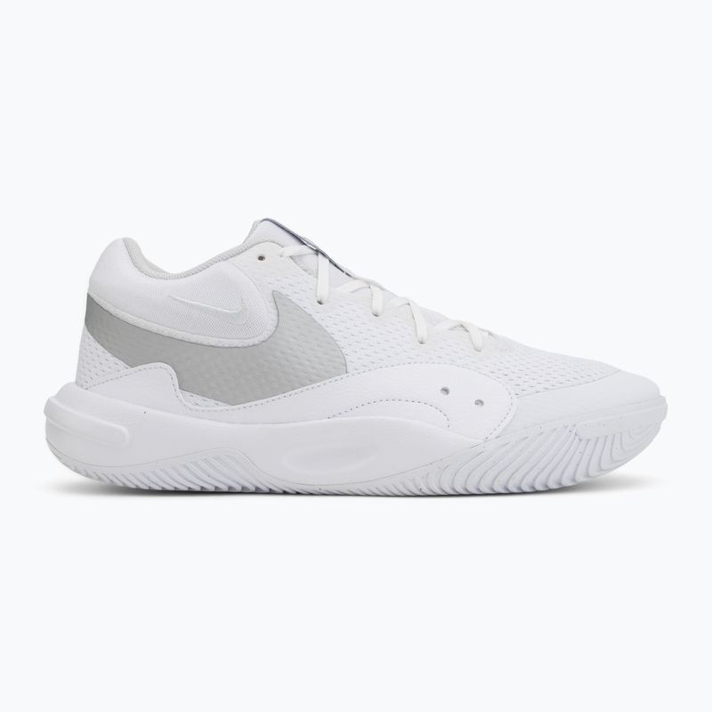 Tinklinio bateliai Nike Hyperquick Court Flight white/photon dust/metallic silver 2