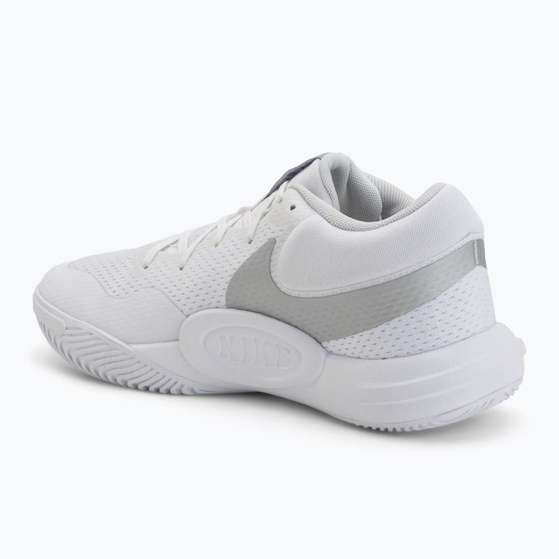 Tinklinio bateliai Nike Hyperquick Court Flight white/photon dust/metallic silver 3