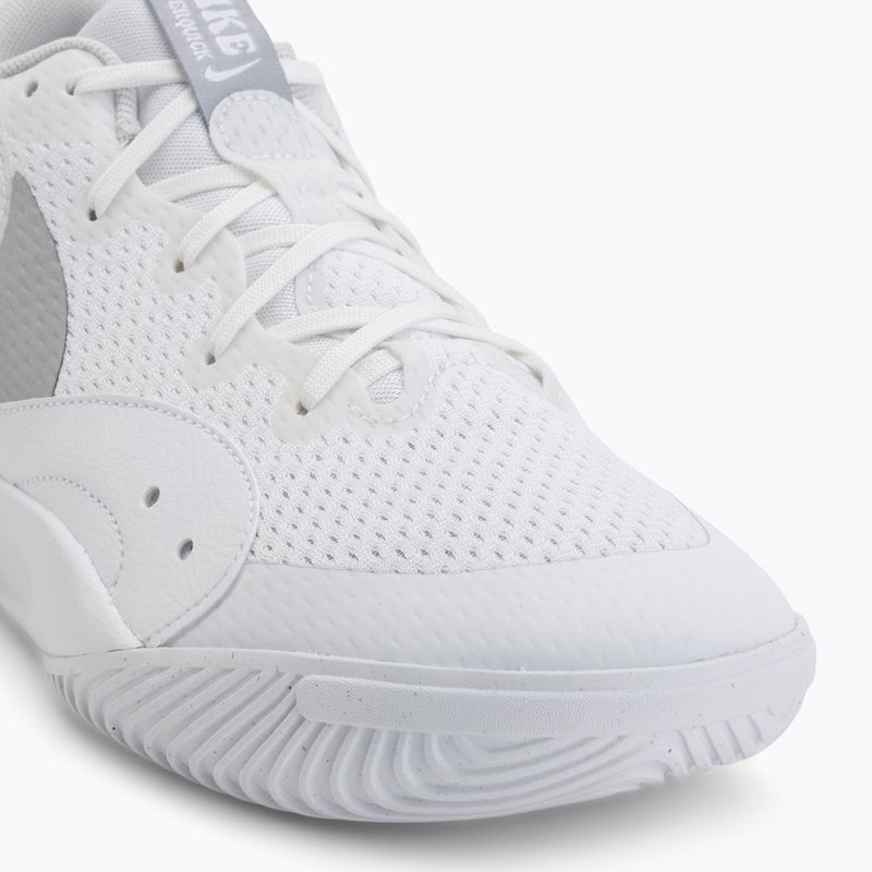Tinklinio bateliai Nike Hyperquick Court Flight white/photon dust/metallic silver 7