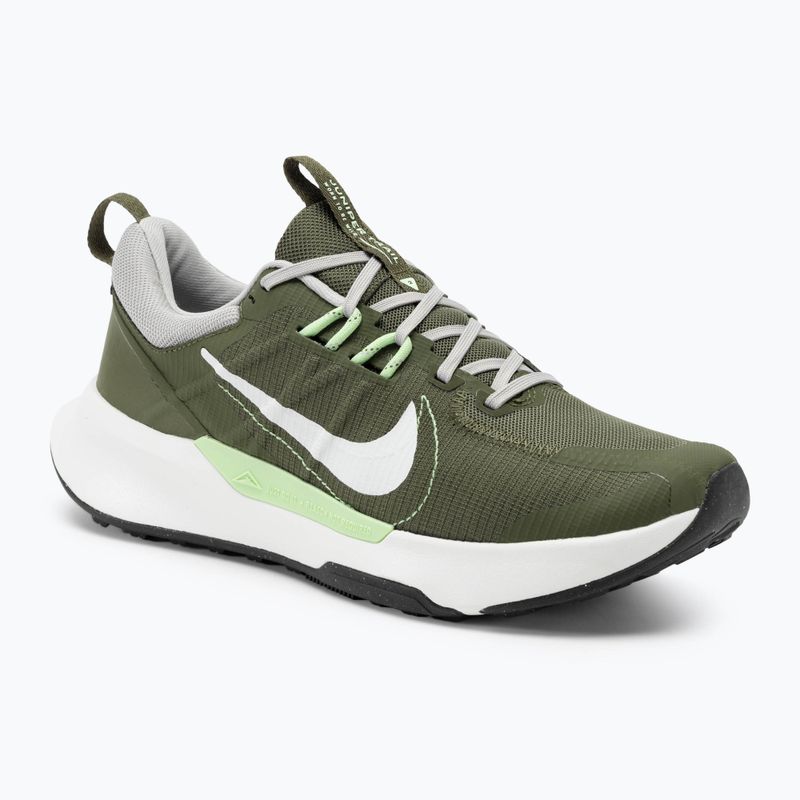 Vyriški bėgimo batai Nike Juniper Trail 2 Next Nature medium olive/light iron/lilac bloom/summit white
