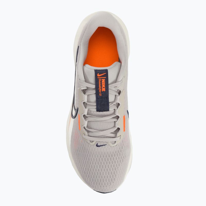 Vyriški bėgimo bateliai Nike Downshifter 13 light iron ore/total orange/sail/thunder blue 5