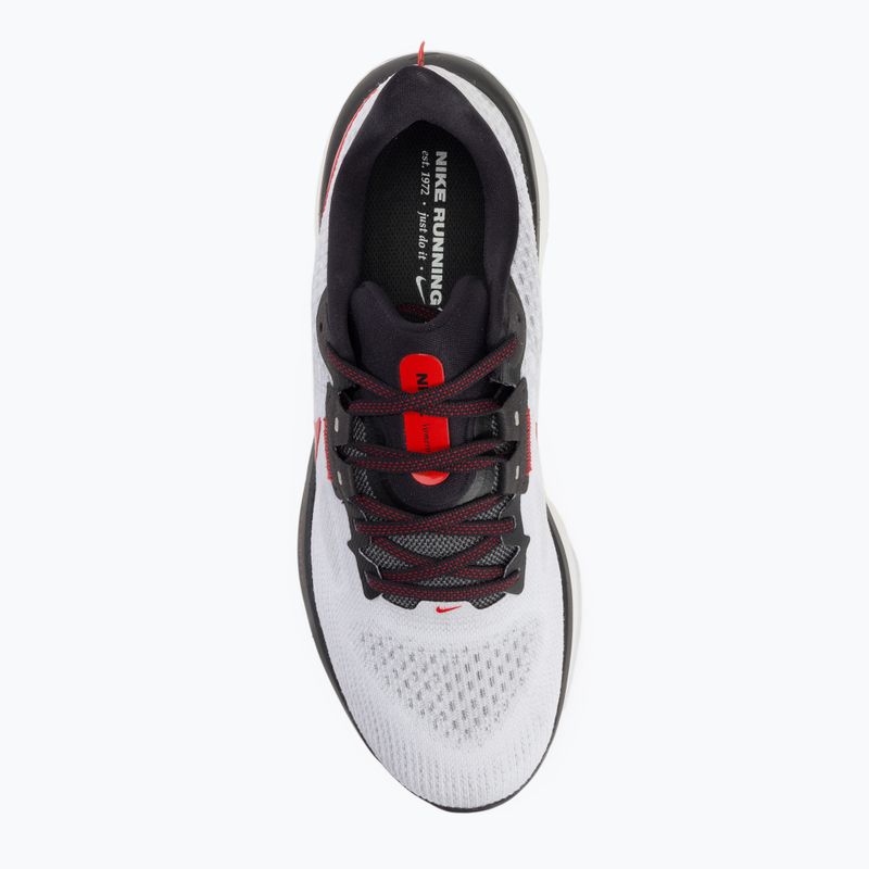 Vyriški bėgimo bateliai Nike Vomero 17 white/fire red/platinum tint/black 5