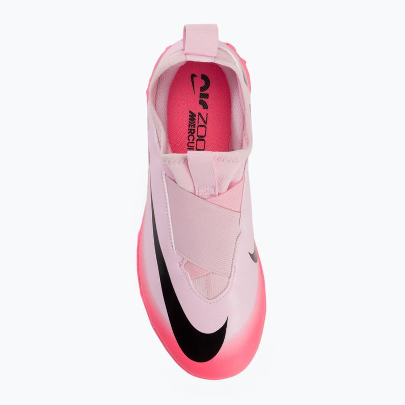 Vaikiški futbolo batai Nike Zoom Mercurial Vapor 15 Academy TF pink foam/black 5