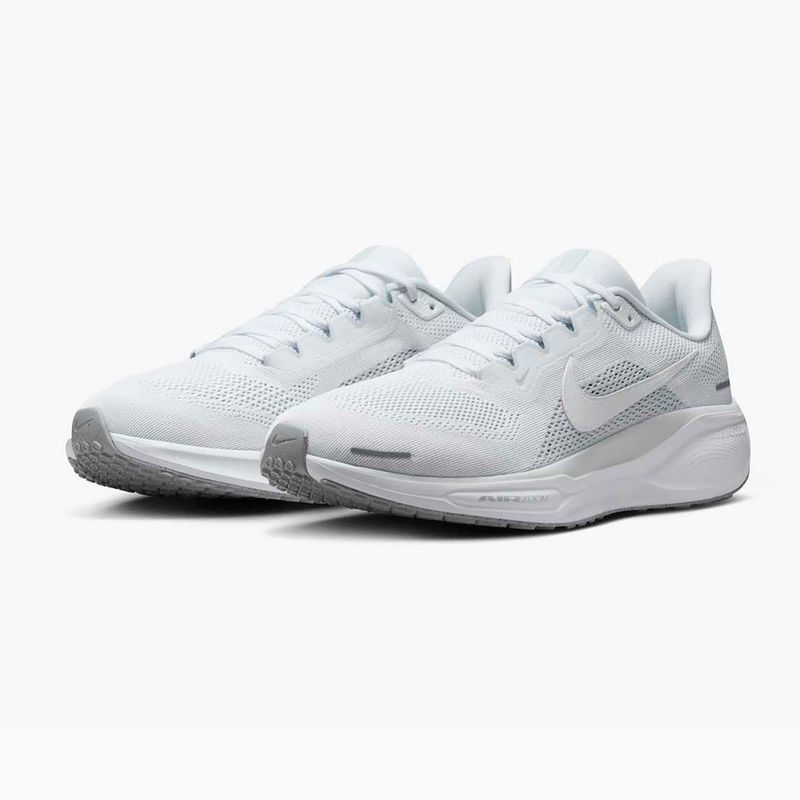 Vyriški bėgimo bateliai Nike Pegasus 41 white / white / pure platinum 10