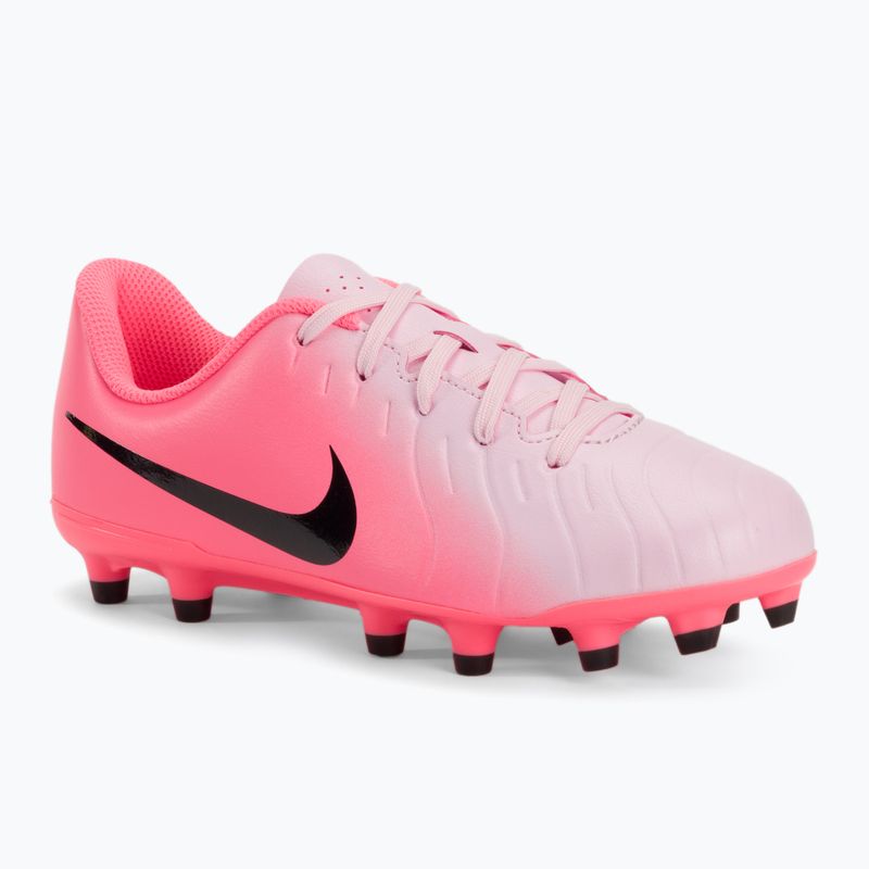 Vaikiški futbolo batai Nike Tiempo Legend 10 Club FG/MG pink foam/black