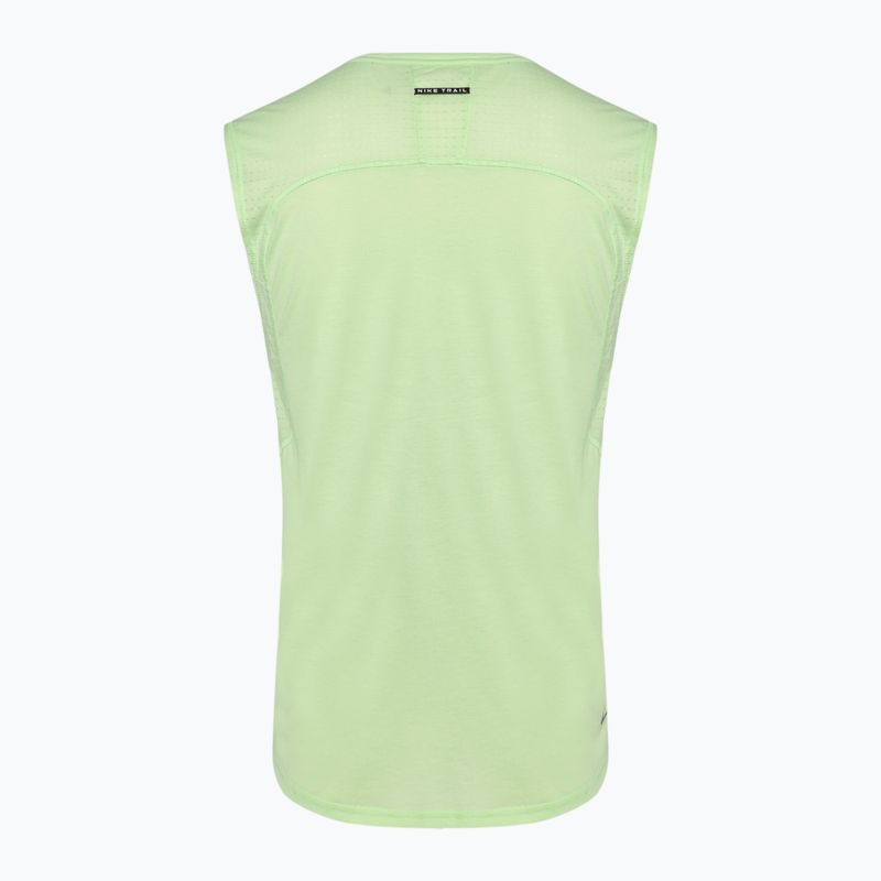 Vyriškas bėgimo tank topas Nike Solar Chase vapor green/neutral olive/black 2