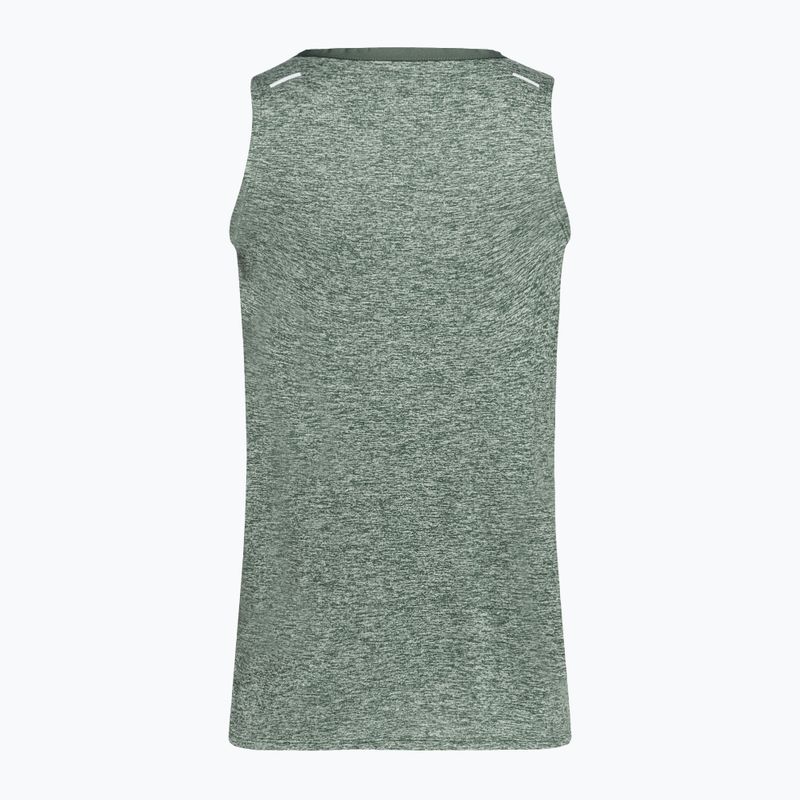 Vyriškas bėgimo tank topas Nike Dri-Fit Rise 365 vintage green/heather 2