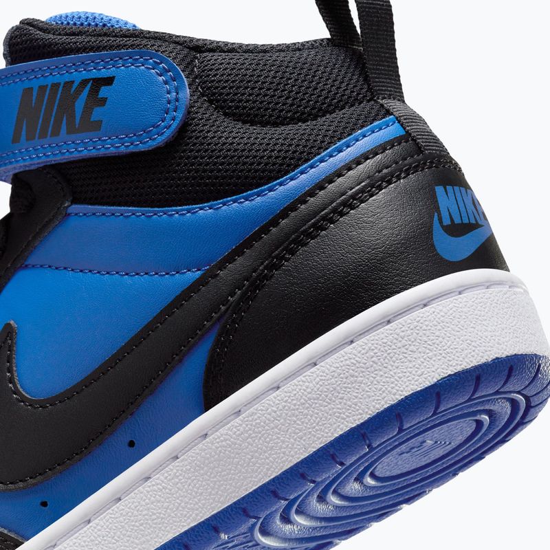 Vaikiški batai Nike Court Borough Mid 2 game royal/white/black 9