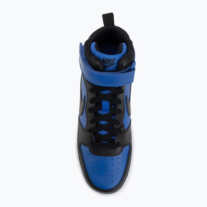 Vaikiški batai Nike Court Borough Mid 2 game royal/white/black 5