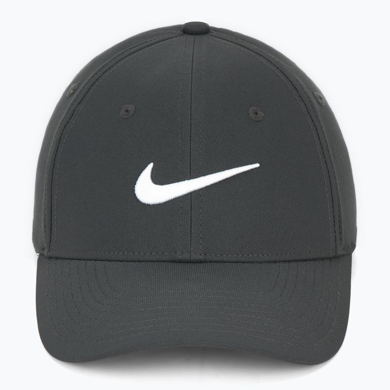 Kepurė su snapeliu Nike Dri-FIT Club dark smoke grey/white 2